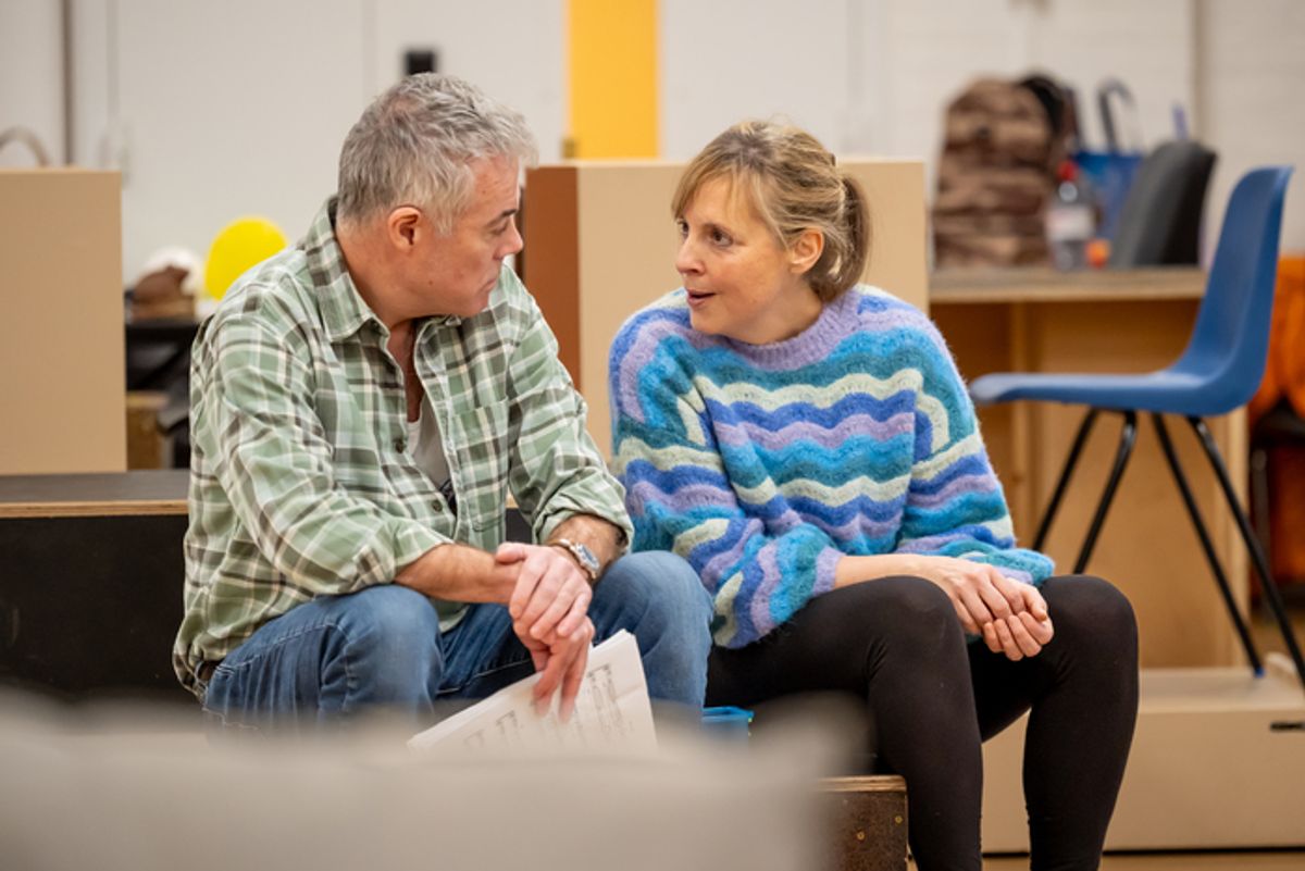 Robert Portal, Mel Giedroyc at 