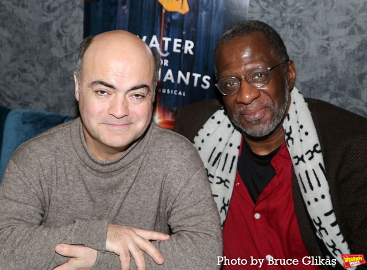 Joe De Paul and Stan Brown at 