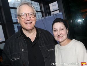 Book Writer Rick Elice and Novel Writer Sara Gruen  Photo