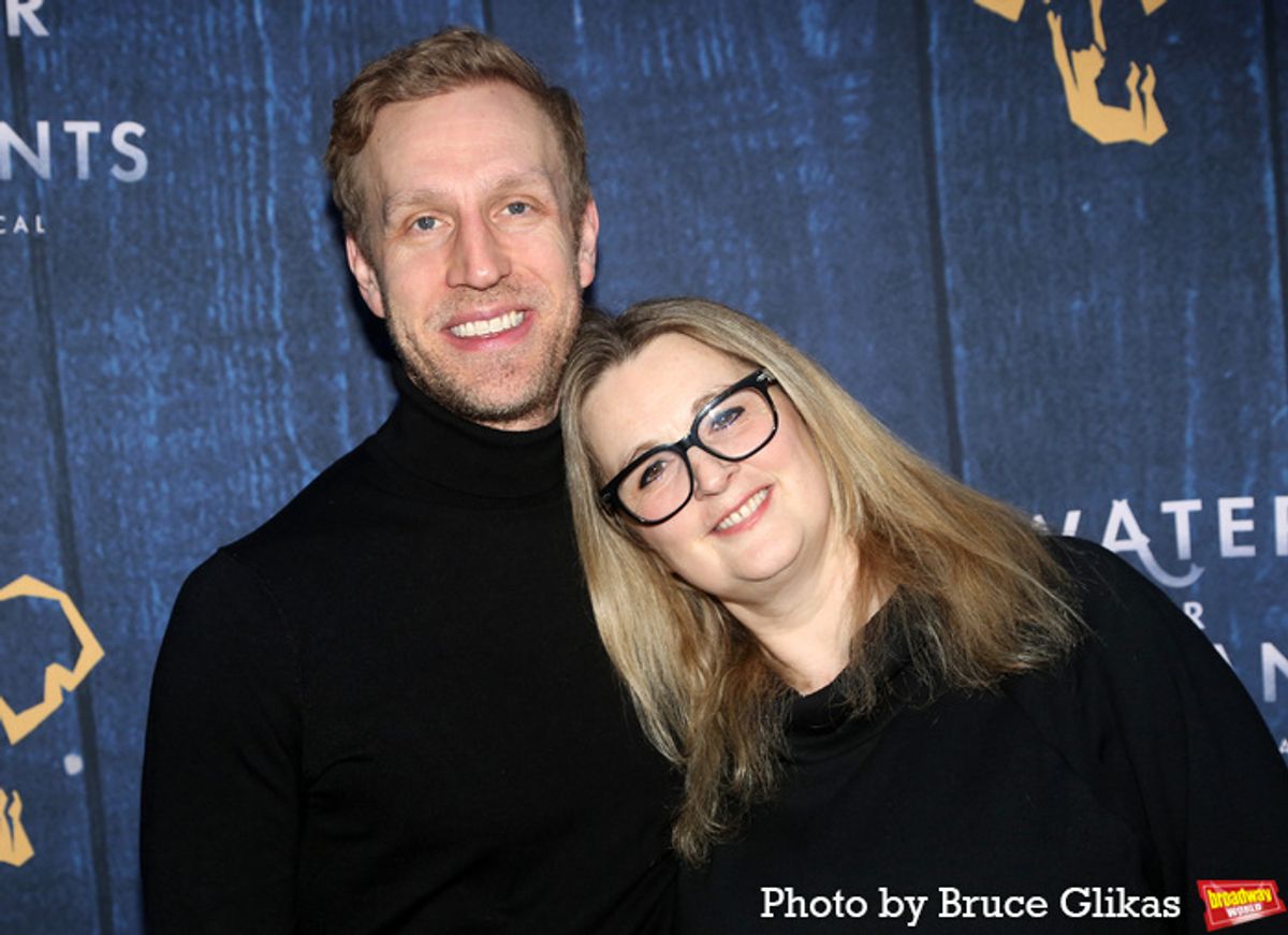 Co- Choreographer Jesse Robb and Co- Choreographer & Circus Designer Shana Carroll at 