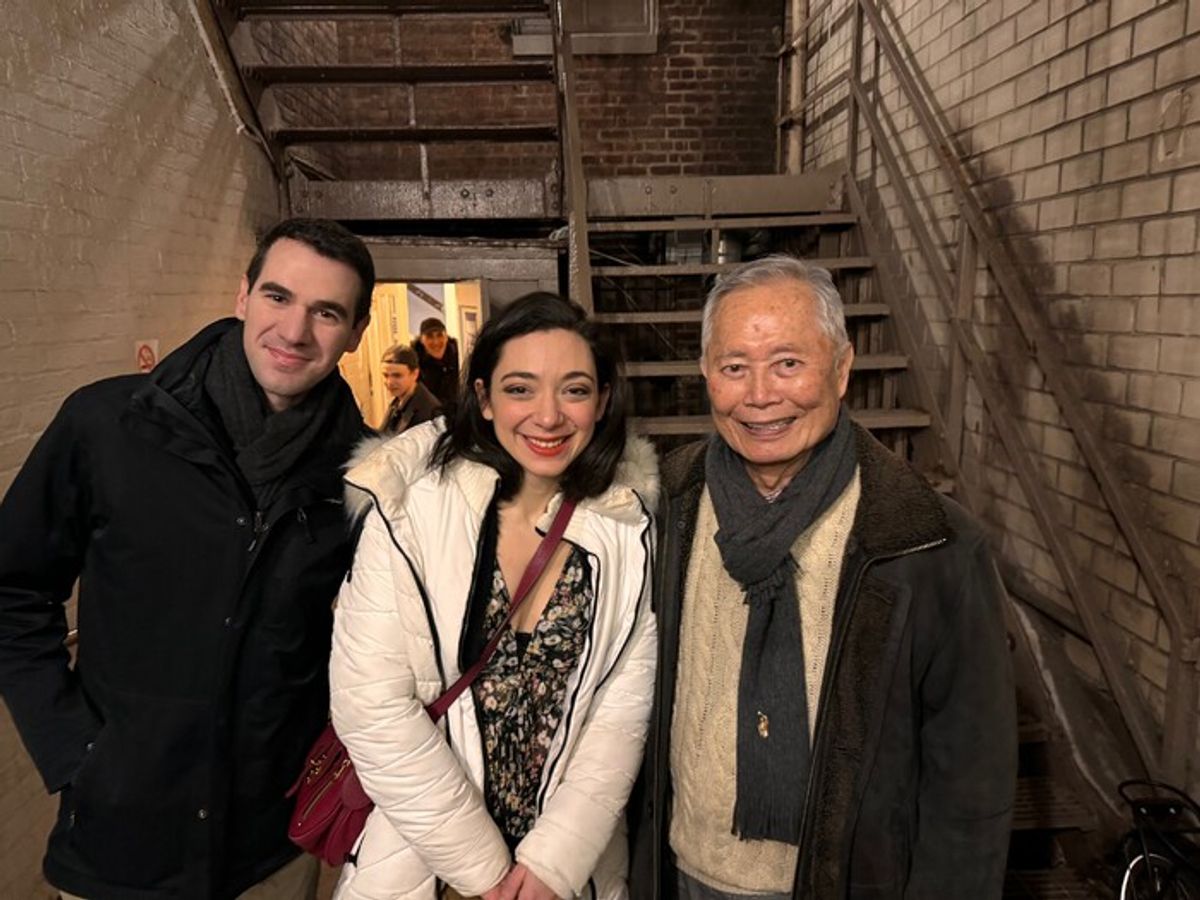 Chip Zien and Sierra Boggess  at 