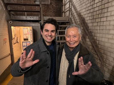 Constantine Pappas, George Takei  Photo