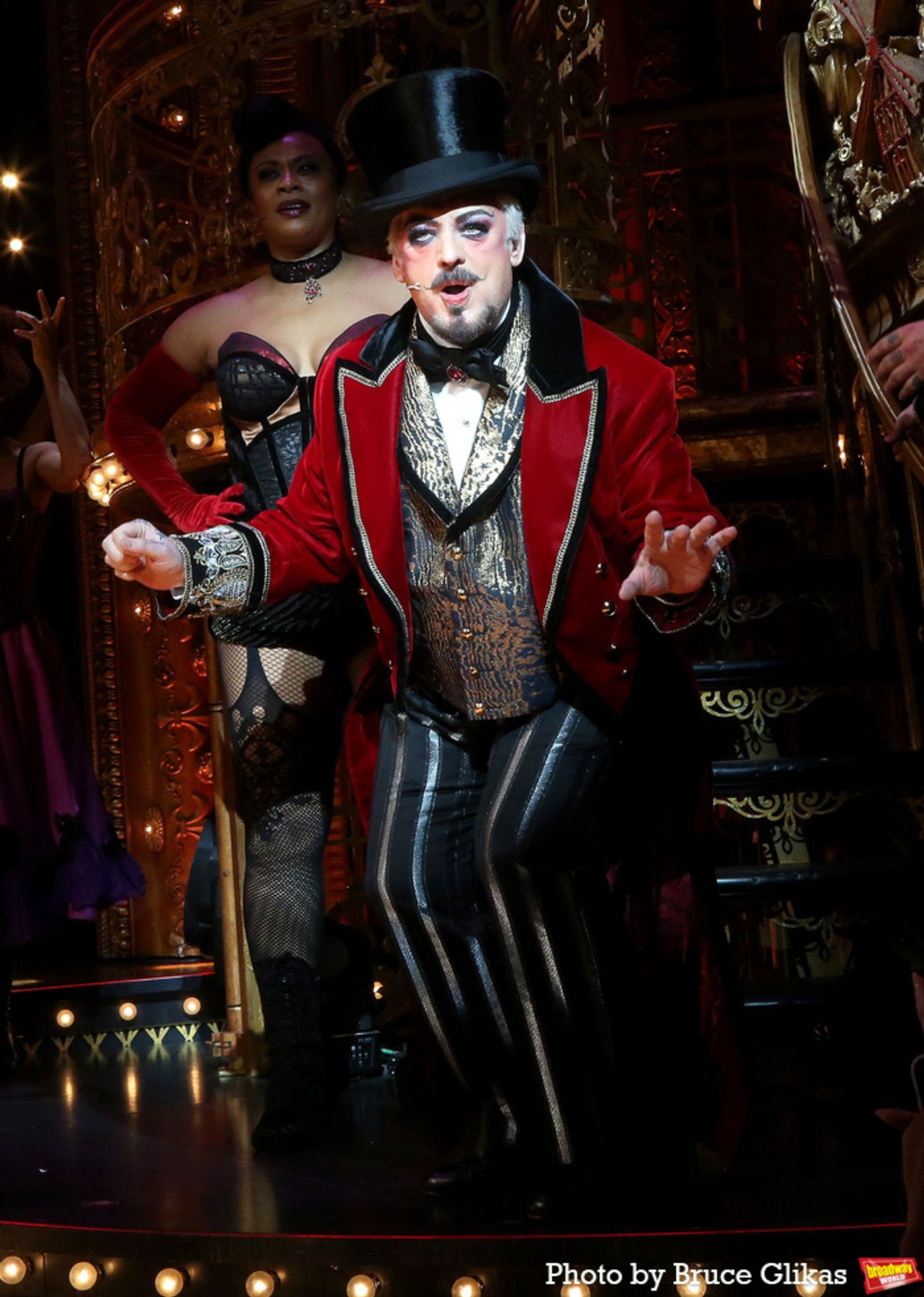 Photos: Boy George Takes His First Bows in MOULIN ROUGE! On Broadway  Image