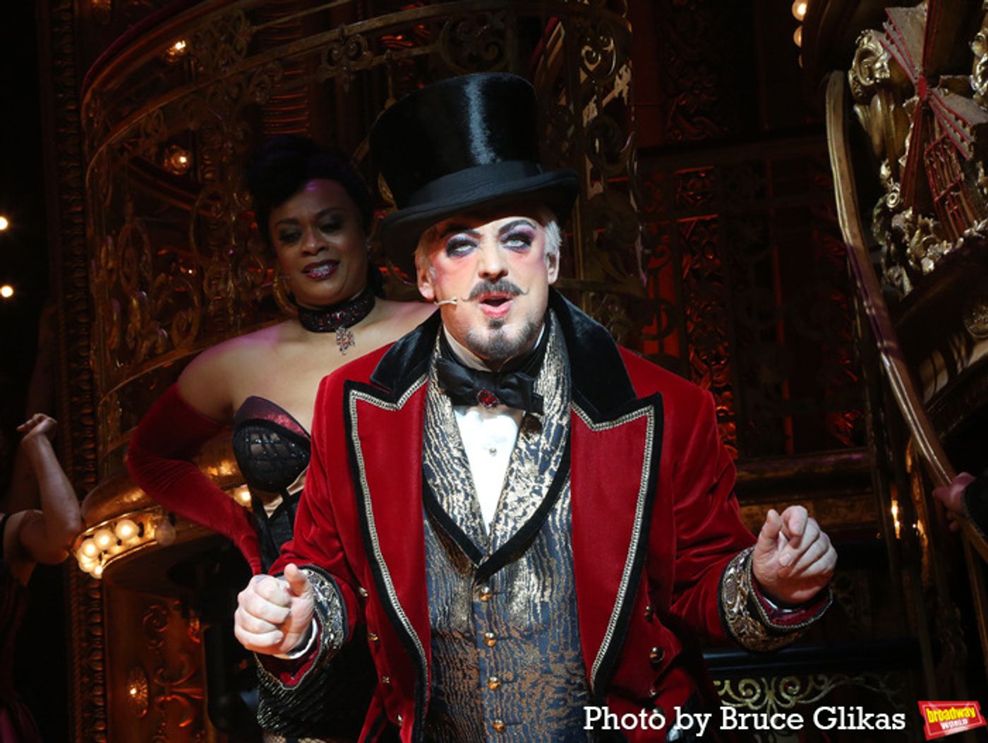 Photos: Boy George Takes His First Bows in MOULIN ROUGE! On Broadway  Image