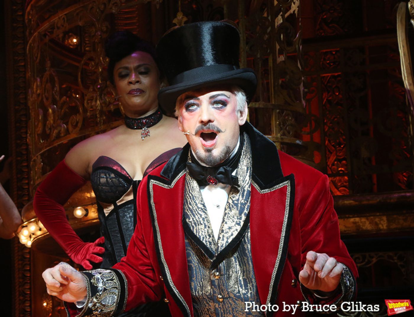 Photos: Boy George Takes His First Bows in MOULIN ROUGE! On Broadway  Image