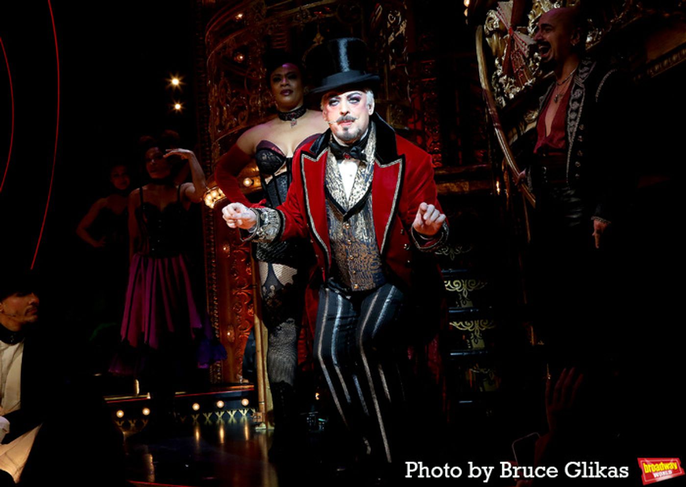 Photos: Boy George Takes His First Bows in MOULIN ROUGE! On Broadway  Image