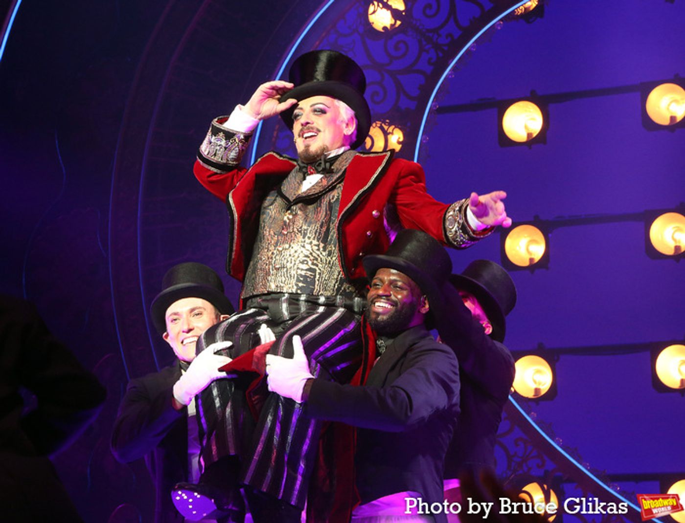 Photos: Boy George Takes His First Bows in MOULIN ROUGE! On Broadway  Image