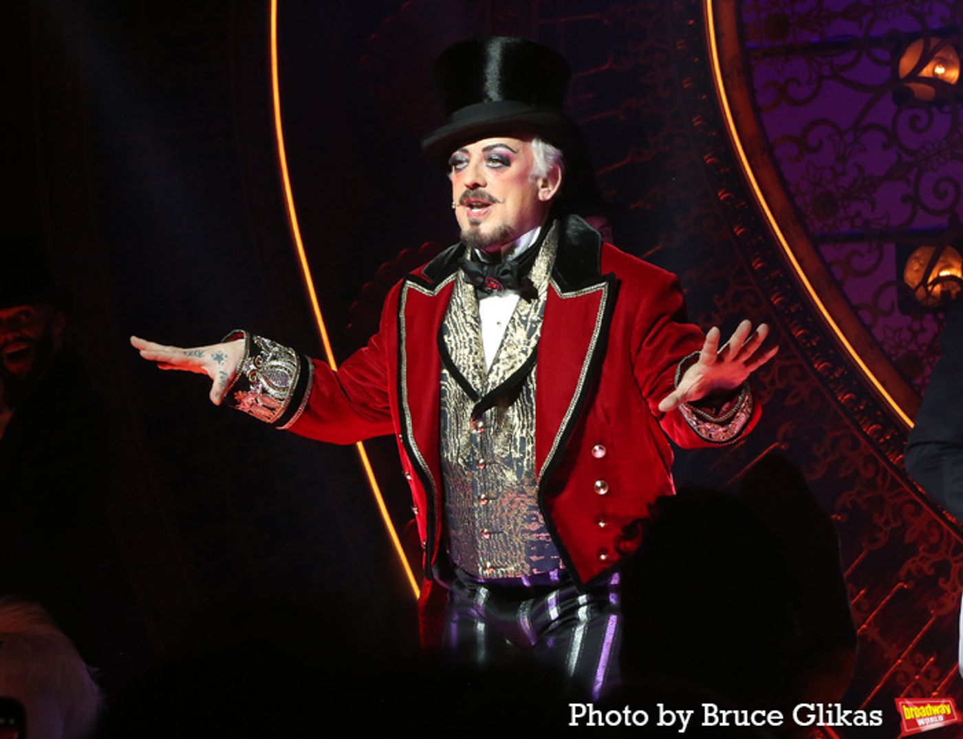 Photos: Boy George Takes His First Bows in MOULIN ROUGE! On Broadway  Image
