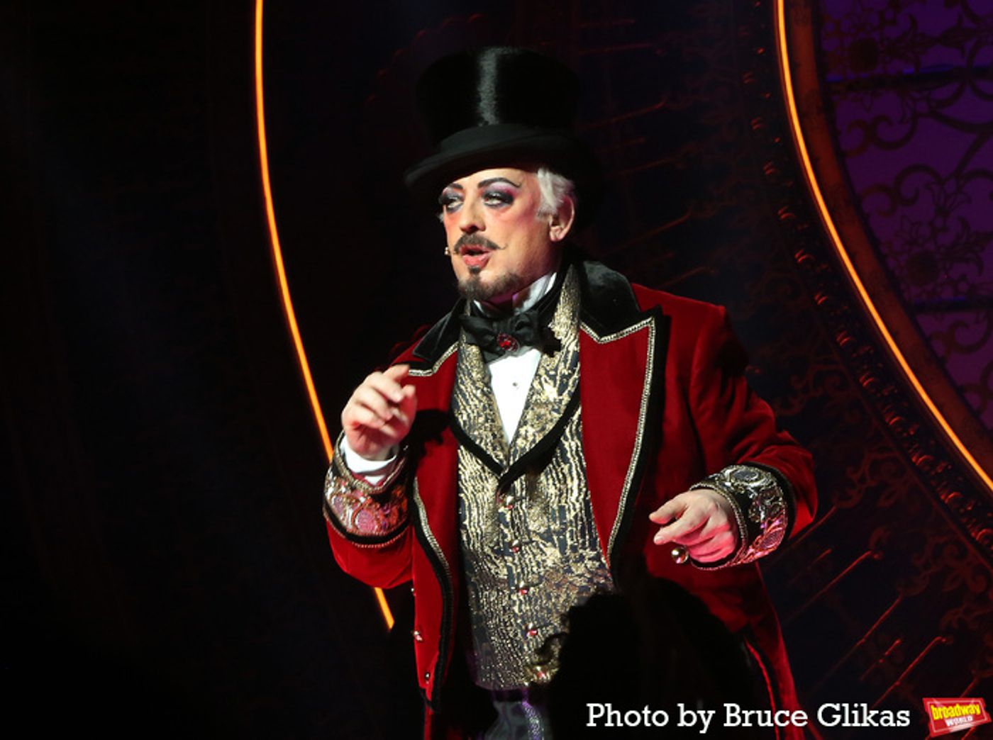Photos: Boy George Takes His First Bows in MOULIN ROUGE! On Broadway  Image