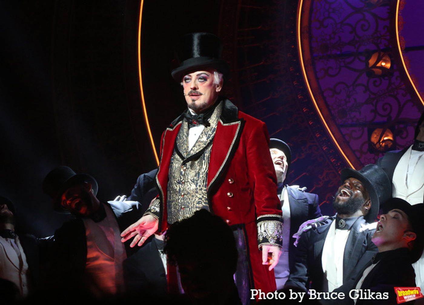 Photos: Boy George Takes His First Bows in MOULIN ROUGE! On Broadway  Image