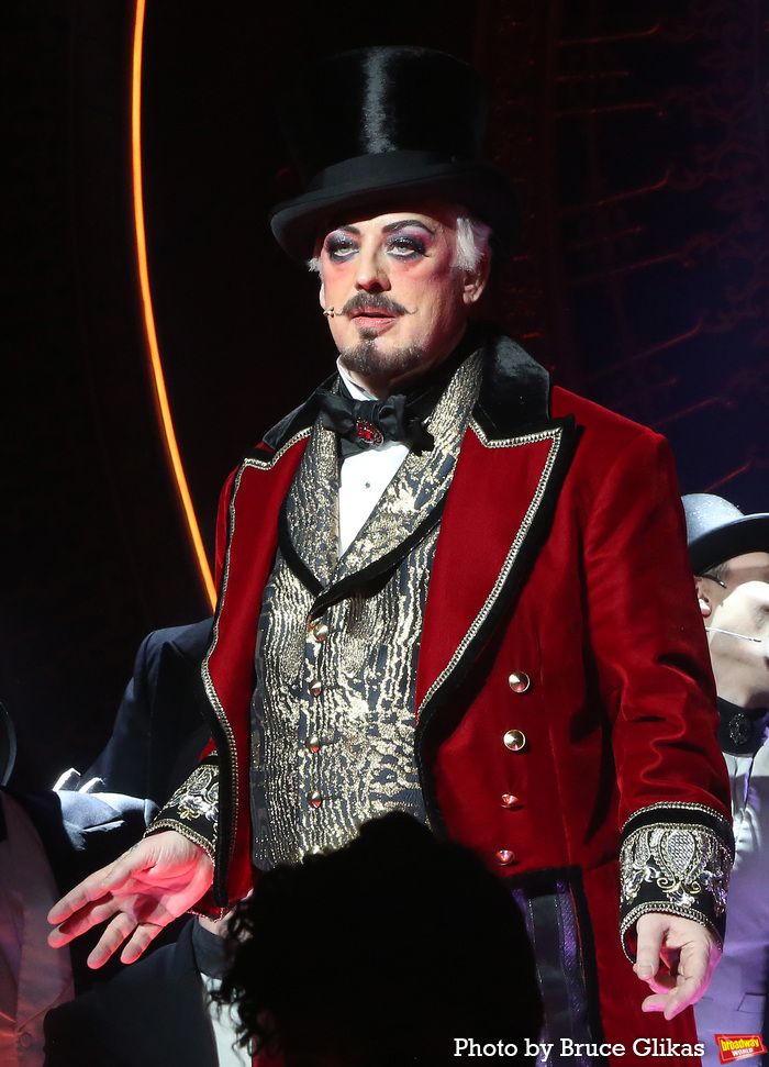 Photos: Boy George Takes His First Bows in MOULIN ROUGE! On Broadway — photo 10 of 21