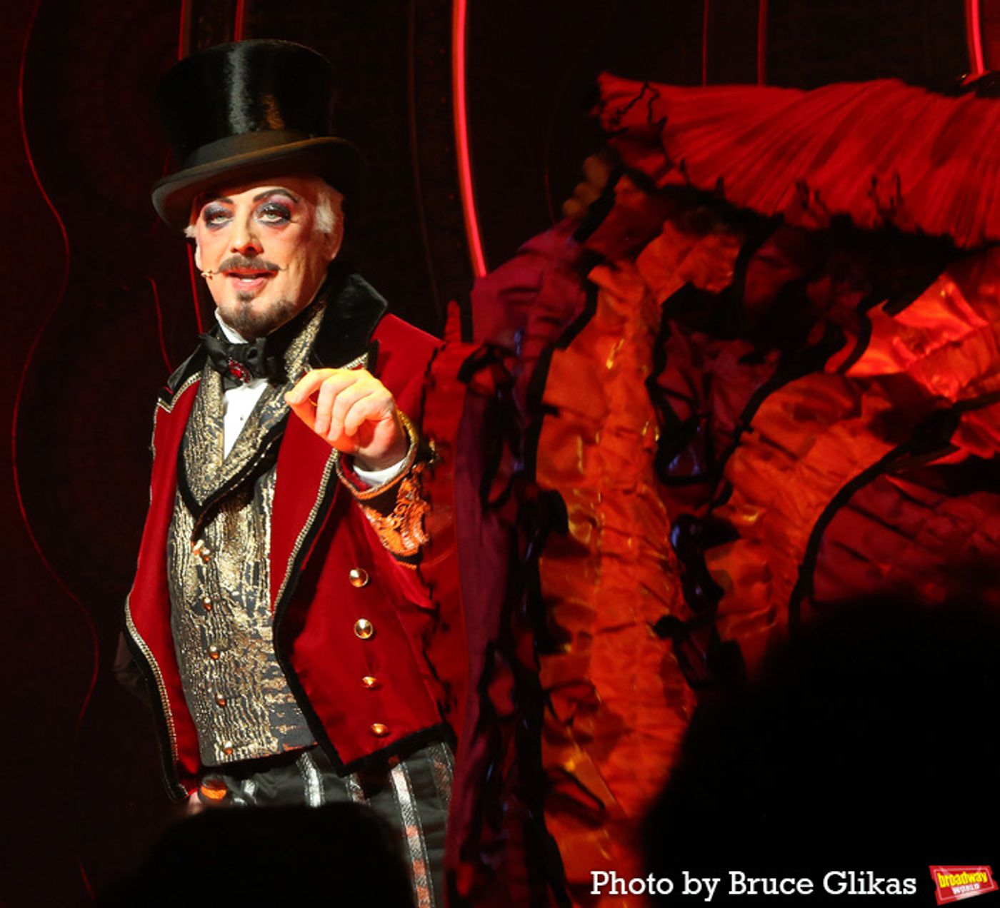 Photos: Boy George Takes His First Bows in MOULIN ROUGE! On Broadway  Image