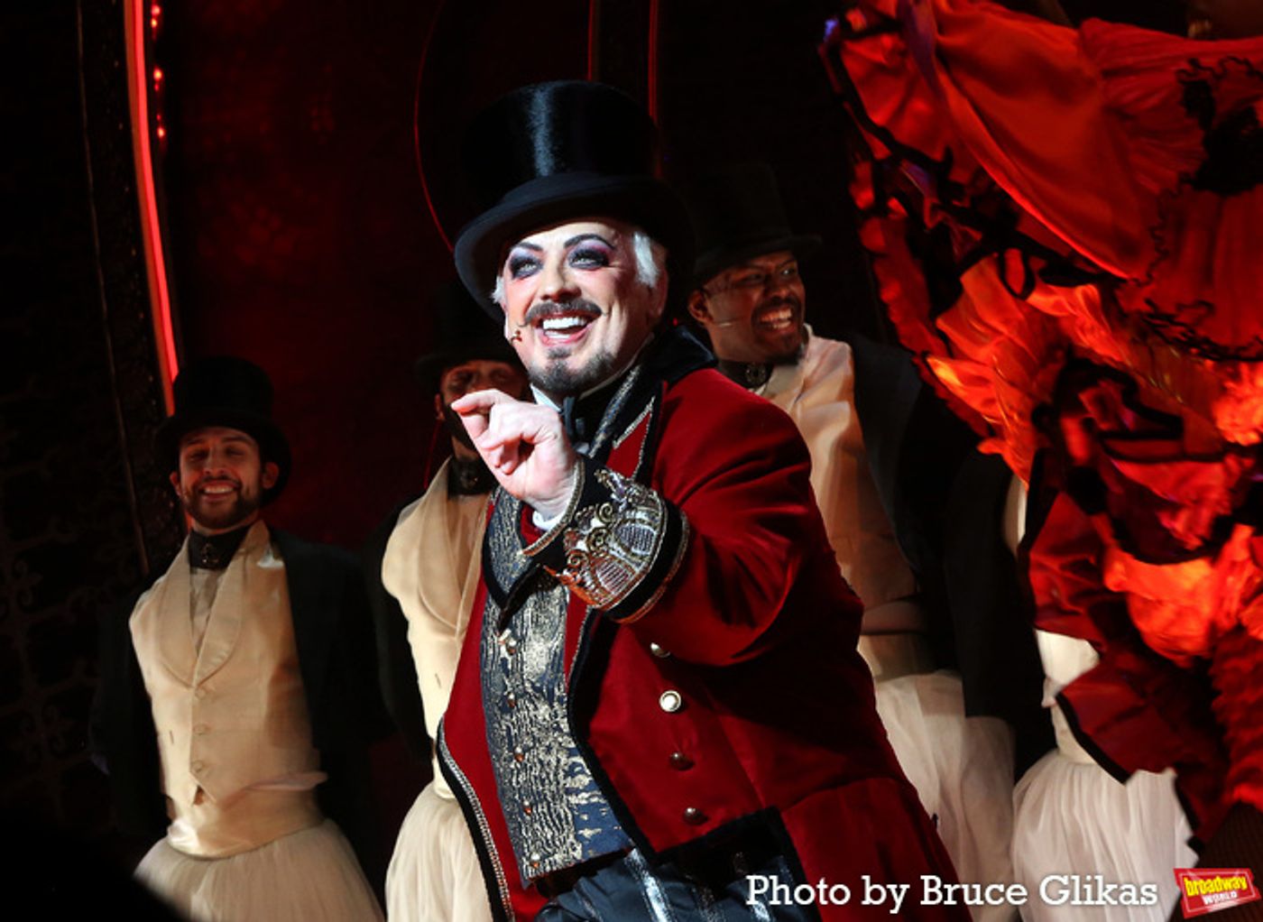 Photos: Boy George Takes His First Bows in MOULIN ROUGE! On Broadway  Image