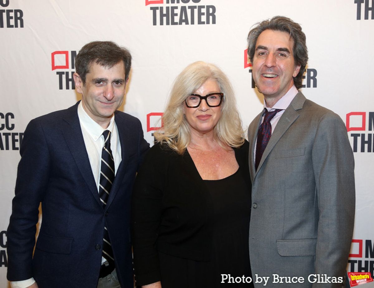 Book Writer Jonathsn Marc Sherman, Director Daisy Prince and Composer Jason Robert Brown  at 