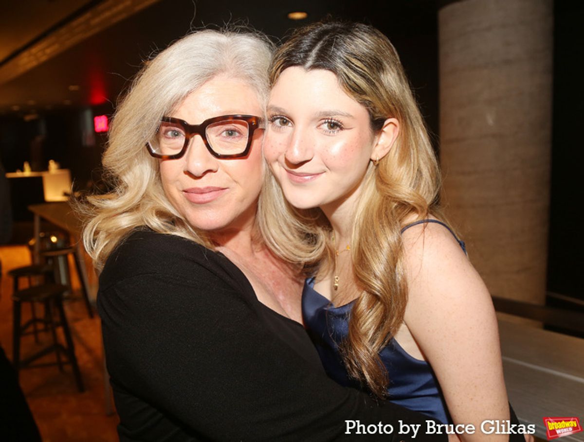 Daisy Prince and daughter Phoebe Chapin at 