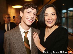 Ben Levi Ross and Ann Sanders @ BroadwayWorld Ben Levi Ross and Ann Sanders Photo