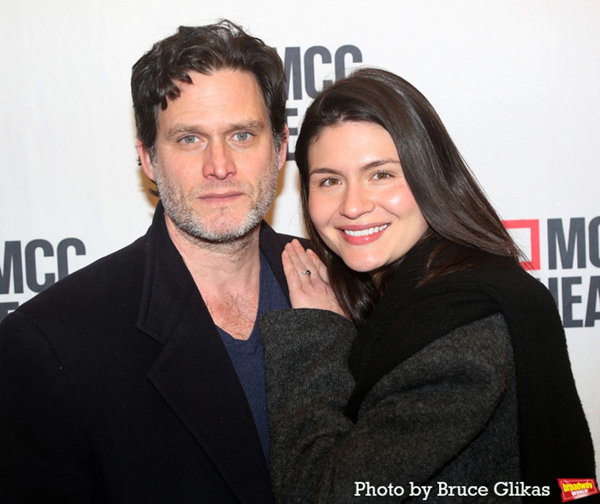 Steven Pasquale and Phillipa Soo at 