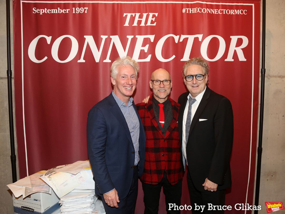 MCC's Blake West, Will Cantler and Bernard Telsey at 