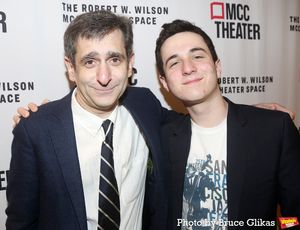 Jonathan Marc Sherman and son Sam Sherman @ BroadwayWorld Jonathan Marc Sherman and son Sam Sherman Photo