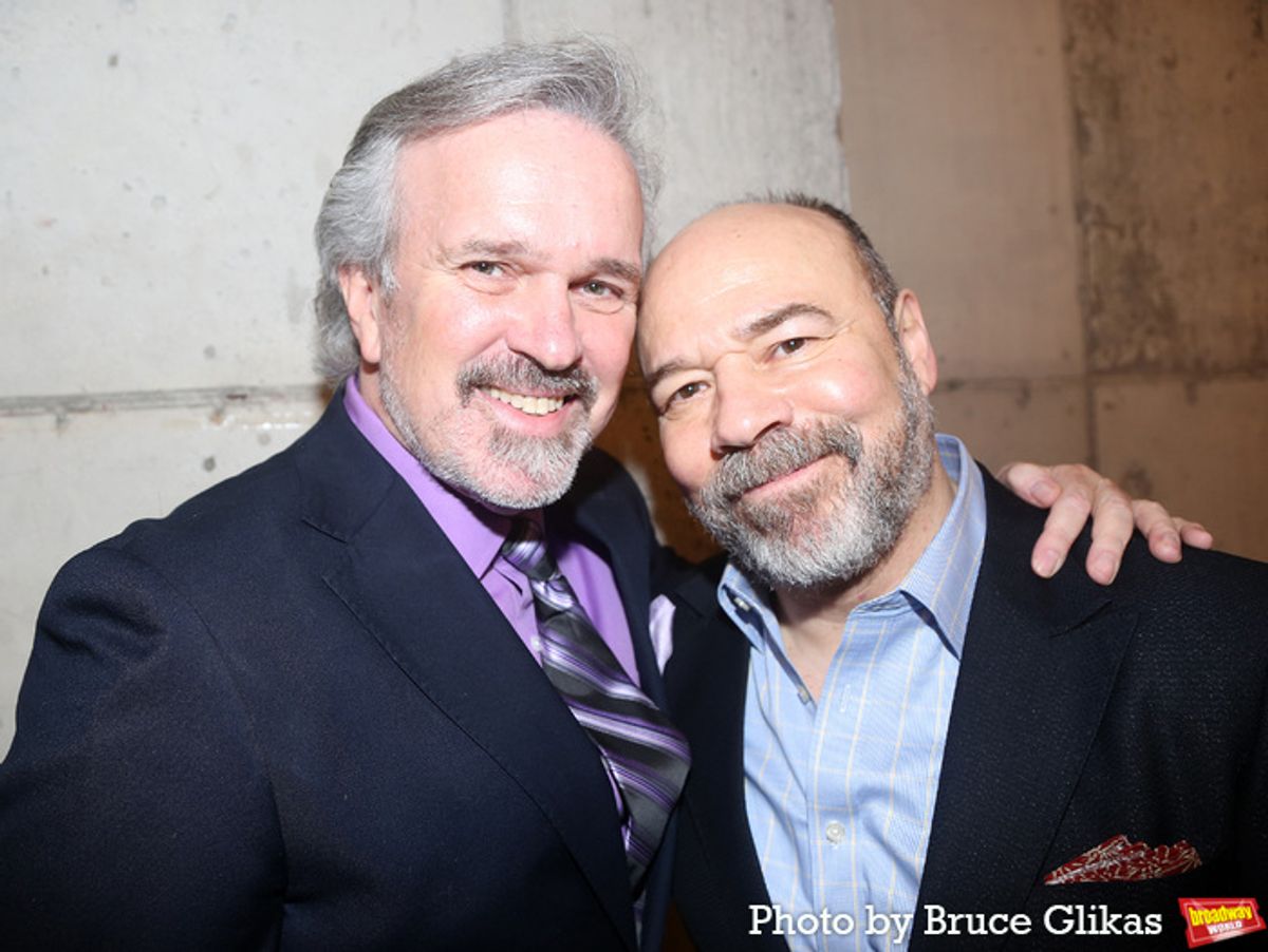 George Dvorsky and Danny Burstein at 