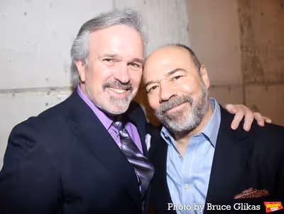 George Dvorsky and Danny Burstein Photo