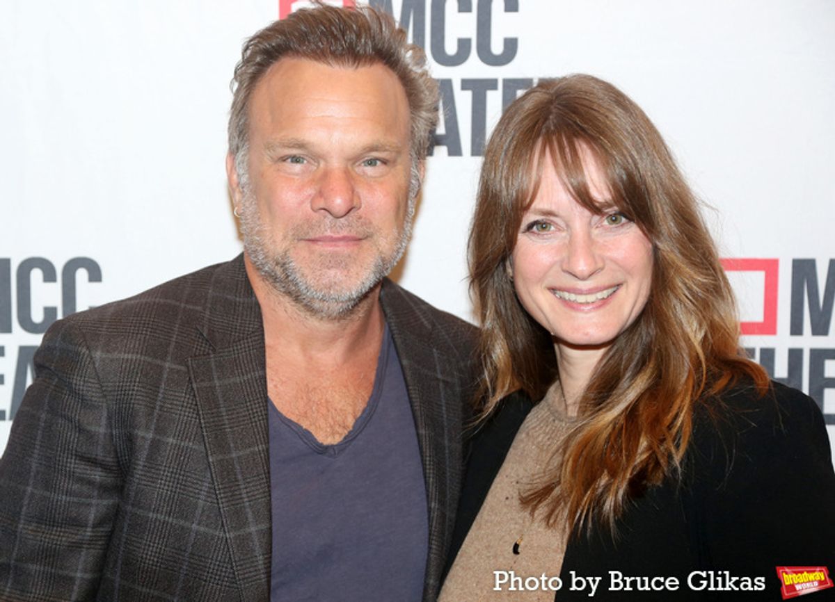 Norbert Leo Butz and Michelle Federer at 