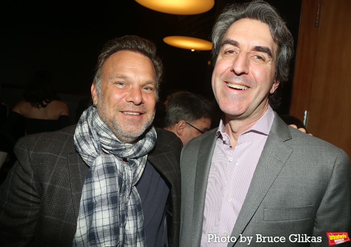 Norbert Leo Butz and Jason Robert Brown at 