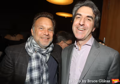 Norbert Leo Butz and Jason Robert Brown Photo