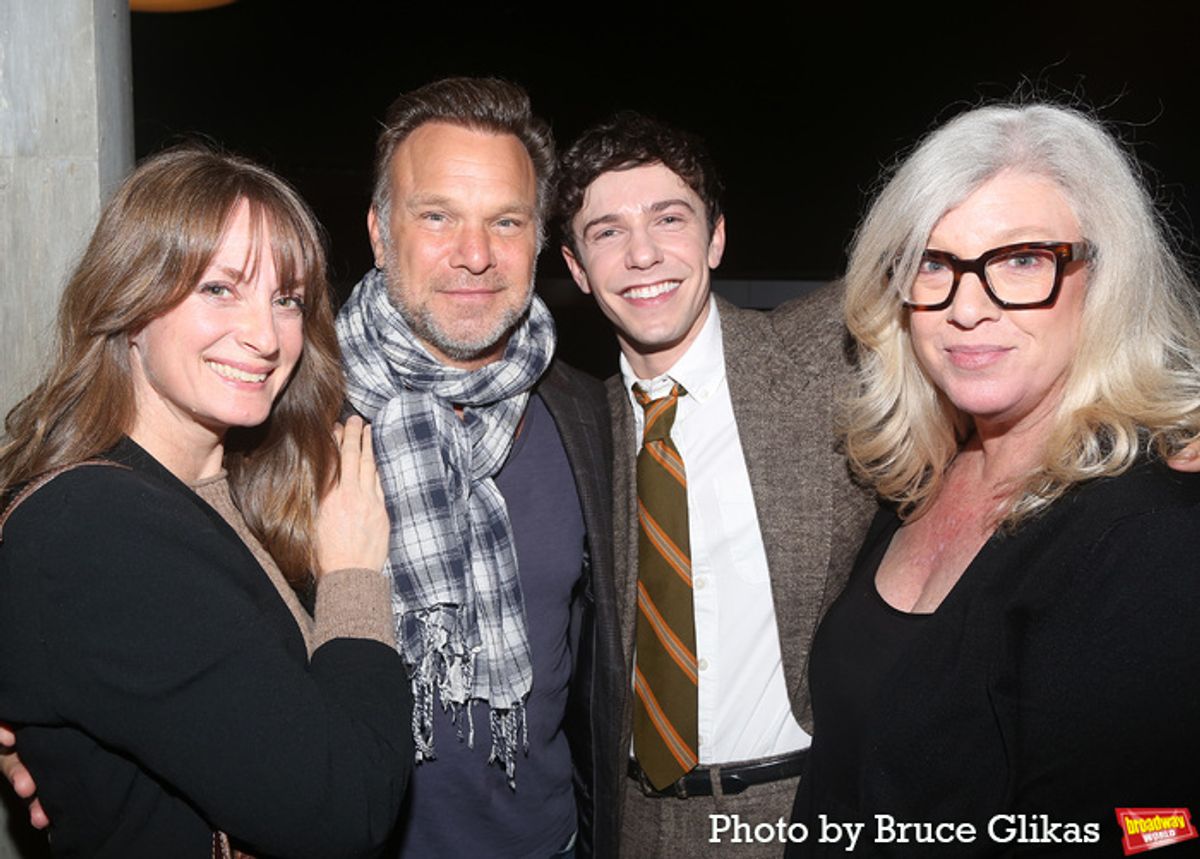 Michelle Federer, Norbert Leo Butz, Ben Levi Ross and Director Daisy Prince at 
