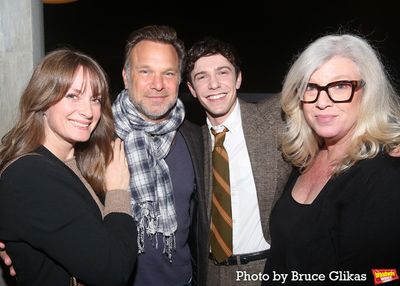 Michelle Federer, Norbert Leo Butz, Ben Levi Ross and Director Daisy Prince Photo
