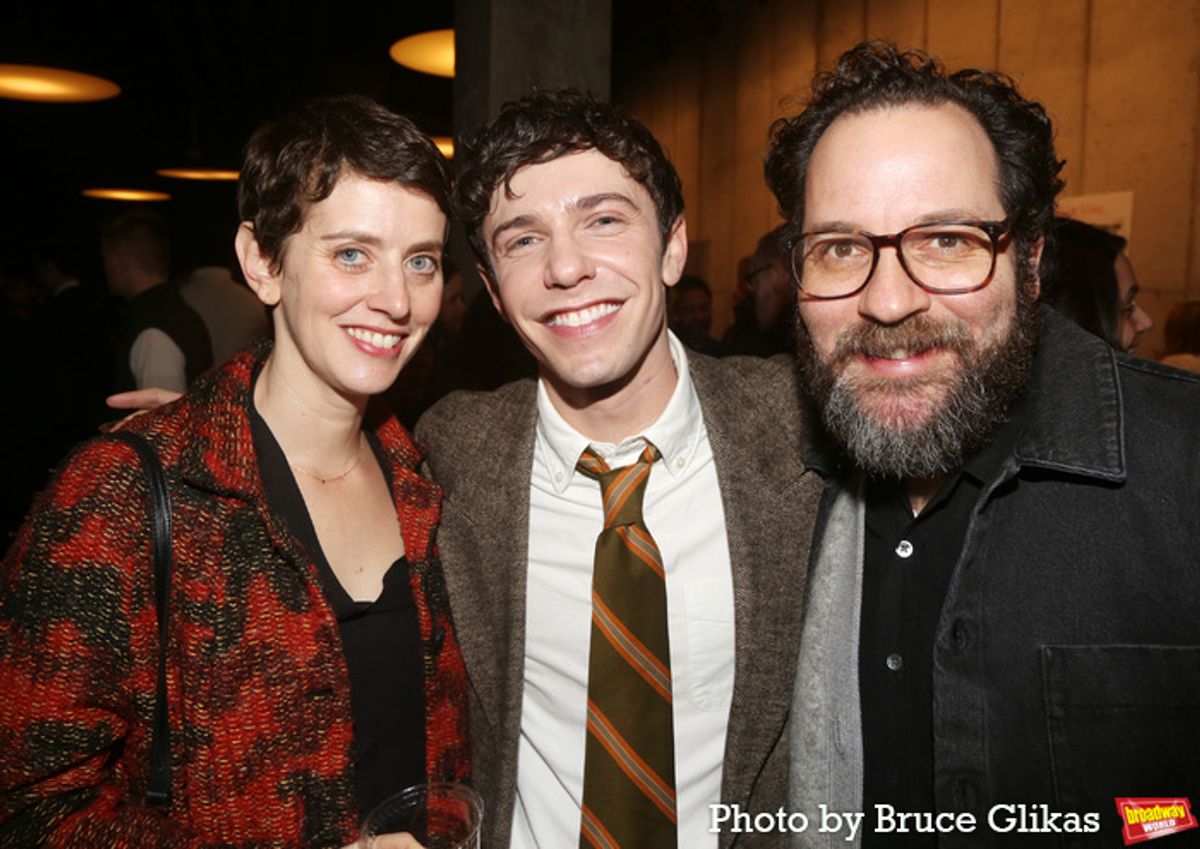 Amy Herzog, Ben Levi Ross and Sam Gold  at 