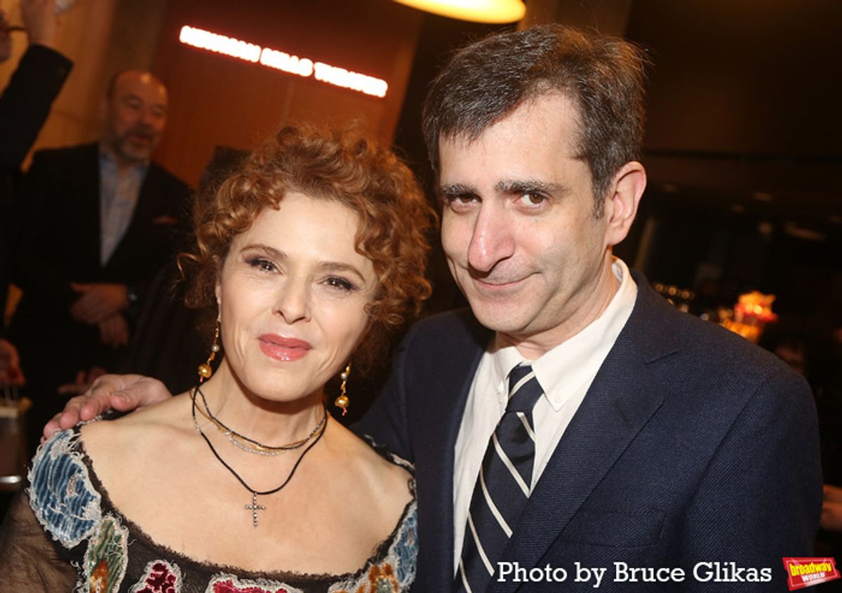 Bernadette Peters and Jonathan Marc Sherman at 