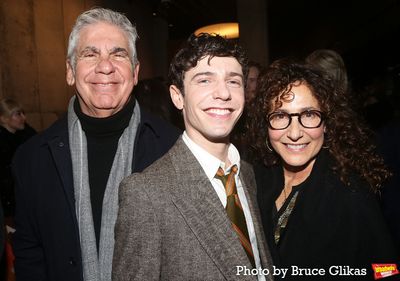 Ben Levi Ross and parents  Photo
