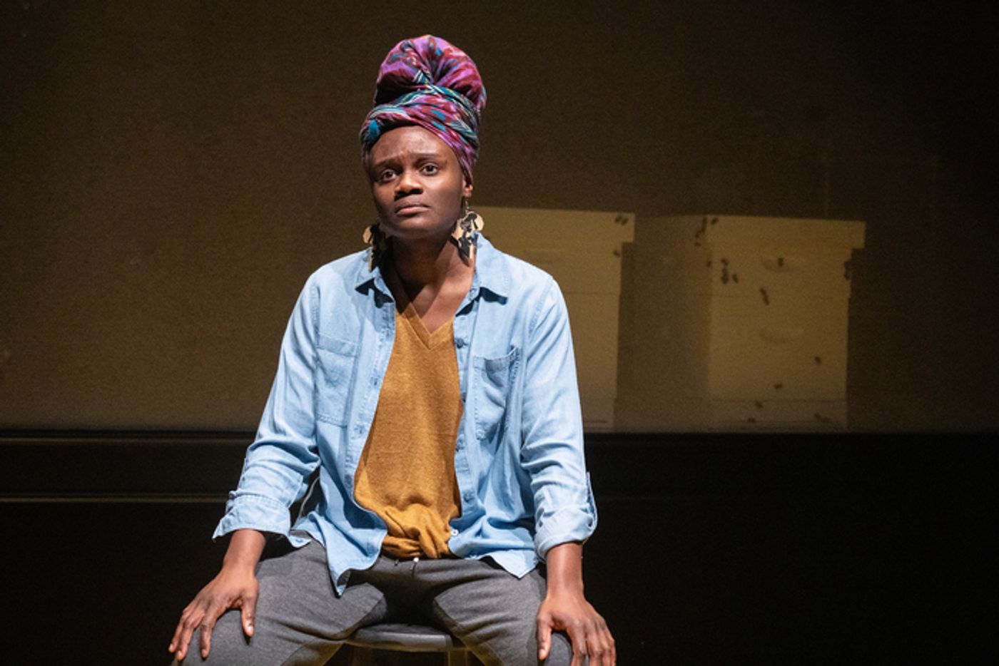 Photos: First Look at Taylor Schilling & More in THE APIARY at Second Stage  Image