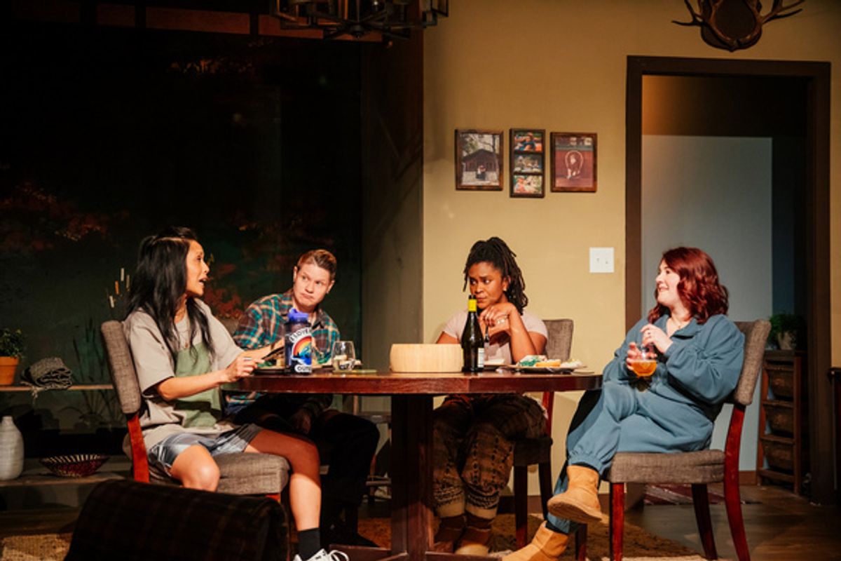 Amielynn Abellera, Lindsay Coryne, Kacie Rogers and Stefanie Black   at 