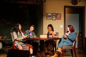 Amielynn Abellera, Lindsay Coryne, Kacie Rogers and Stefanie Black   Photo