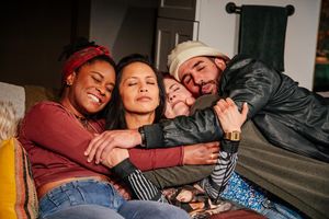 Kacie Rogers, Amielynn Abellera, Stefanie Black and Adrian Gonzalez   Photo