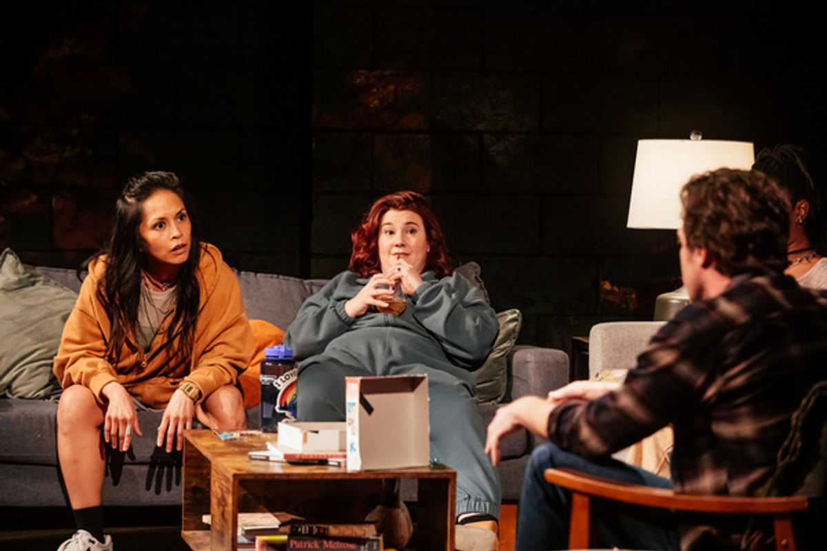 Amielynn Abellera, Stefanie Black and Nate Smith at 