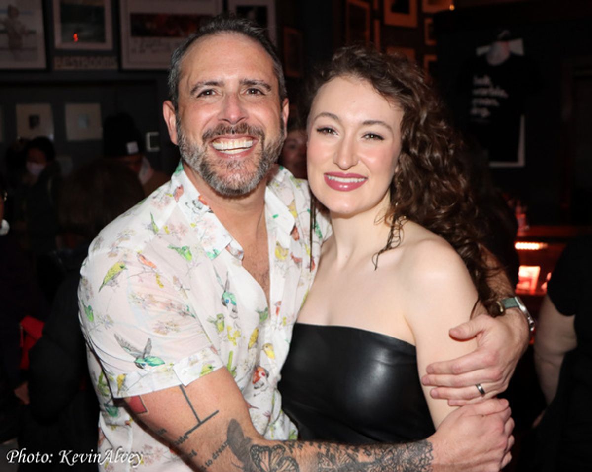 Scott Alan, Cayleigh Capaldi at 