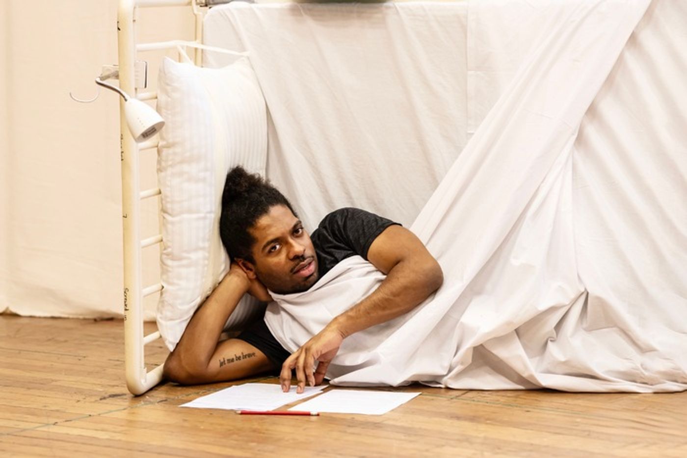 Photos: Inside Rehearsal For NYE at the National Theatre  Image