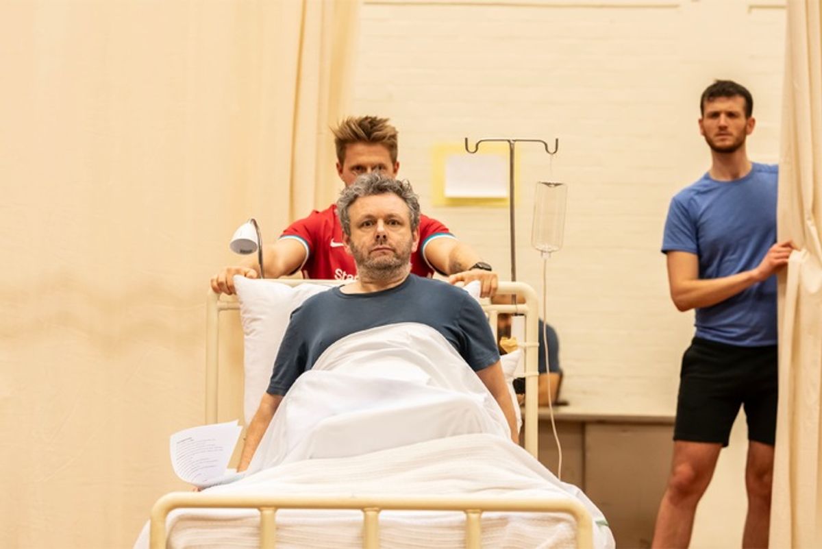 Michael Sheen, Ross Foley at 