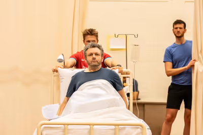 Michael Sheen, Ross Foley Photo