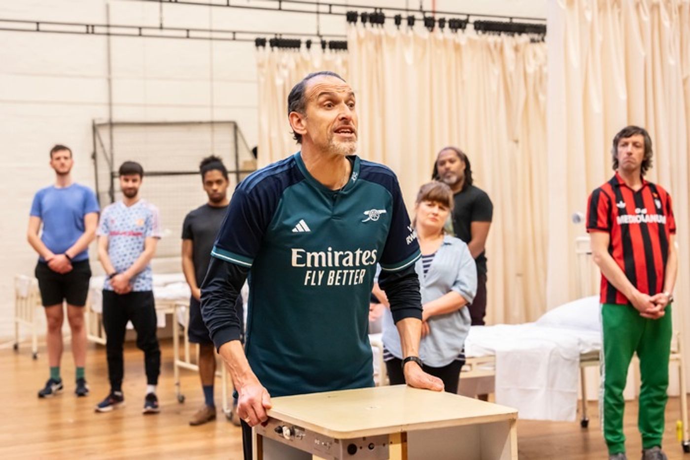 Photos: Inside Rehearsal For NYE at the National Theatre  Image