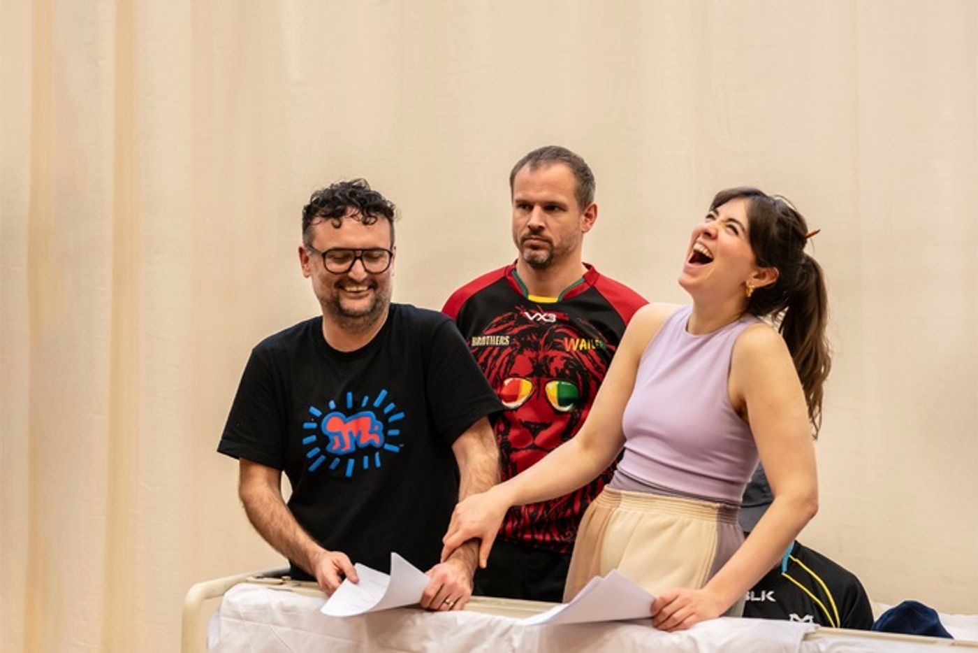 Photos: Inside Rehearsal For NYE at the National Theatre  Image