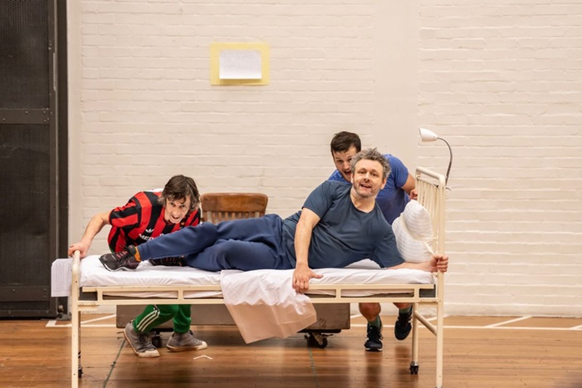 Rhodri Meilir, Michael Sheen at 