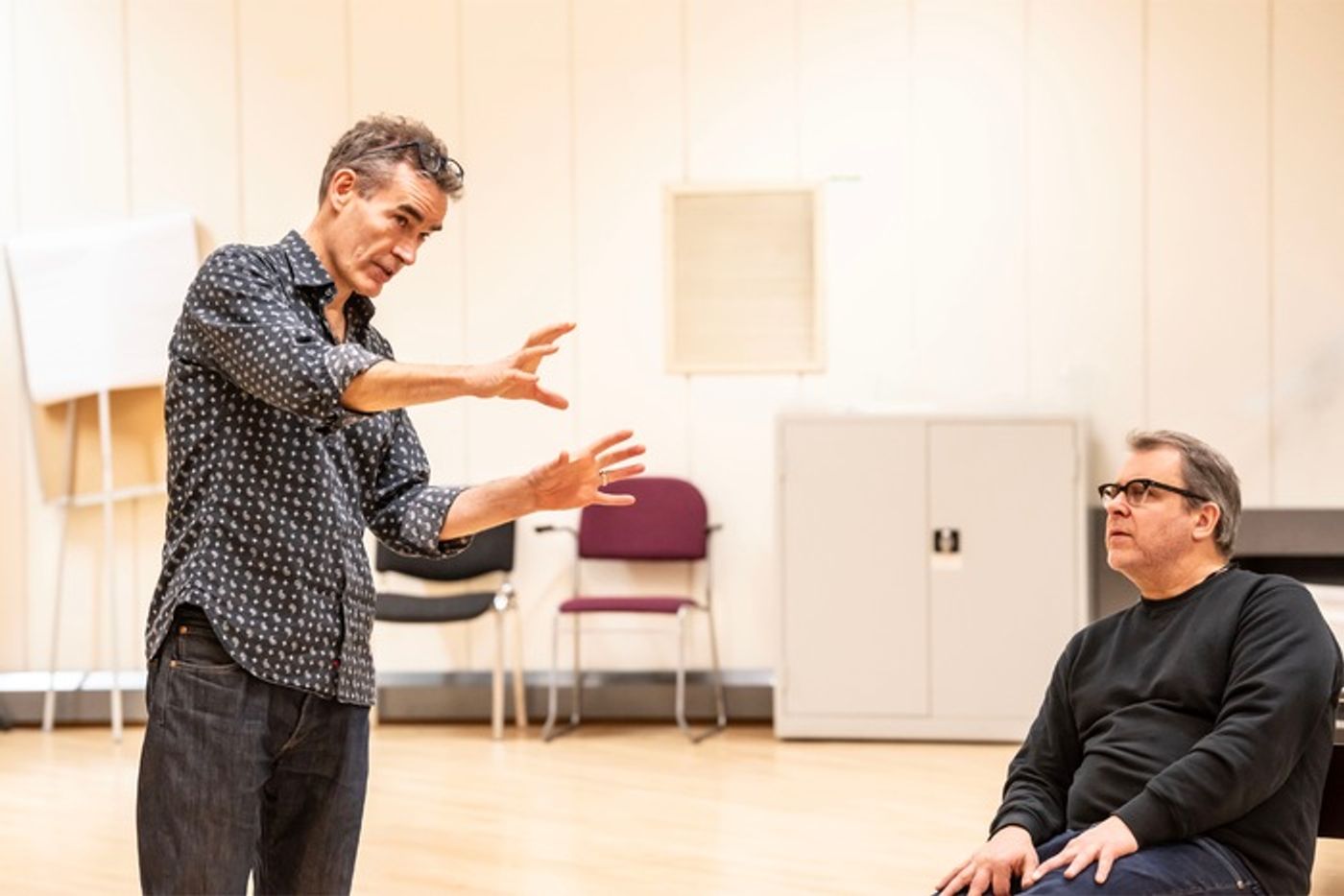 Photos: Inside Rehearsal For NYE at the National Theatre  Image