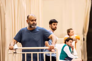 Tony Jayawardena,  Dyfan Dwyfor, Michael Keane Photo