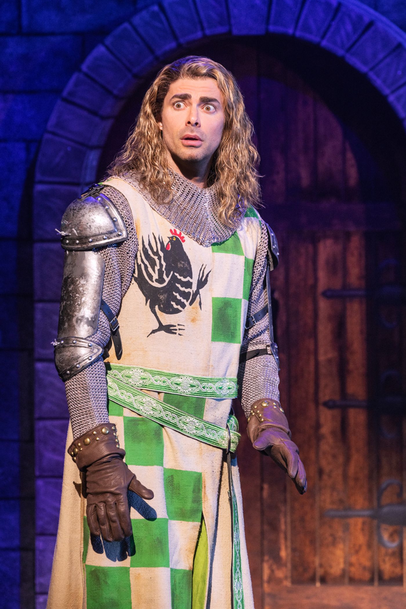 Photos: First Look at Jonathan Bennett as 'Sir Robin' in SPAMALOT  Image