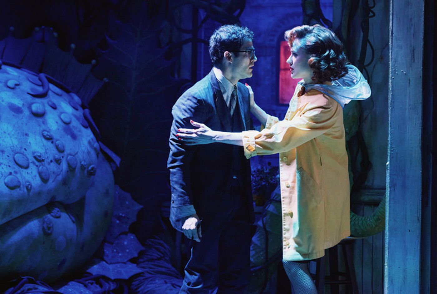 Photos: First Look at Darren Criss & Evan Rachel Wood in LITTLE SHOP OF HORRORS  Image