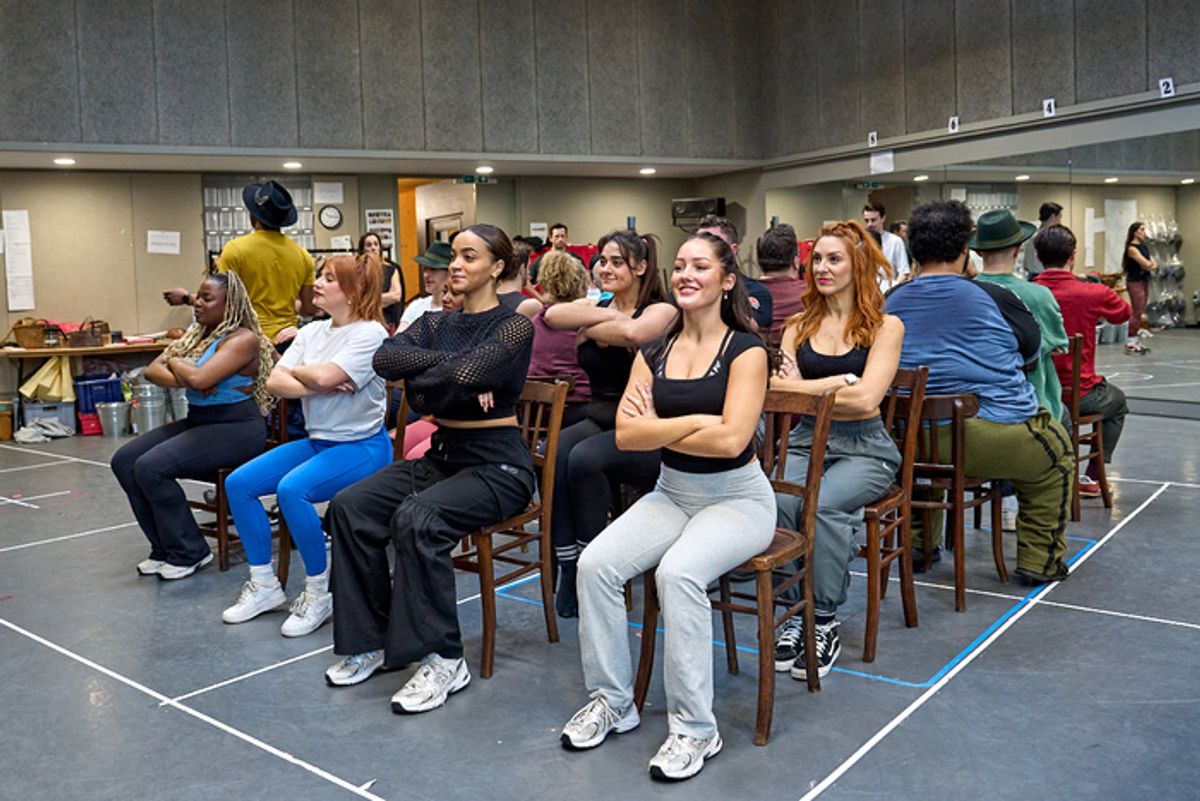 L-R (back) Jonathan Andrew Hume, (front) Timmika Ramsay, Lucie Horsfall, Tanisha Brown  at 